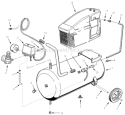 Page A Diagram and Parts List for FX200900AV 2001 Campbell Hausfeld Compressor